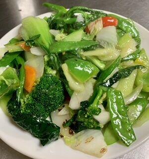 Pan Fried Assorted Veggie