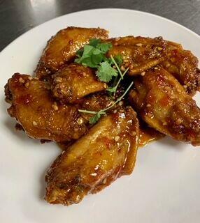Thai Style Spicy Chicken Wings