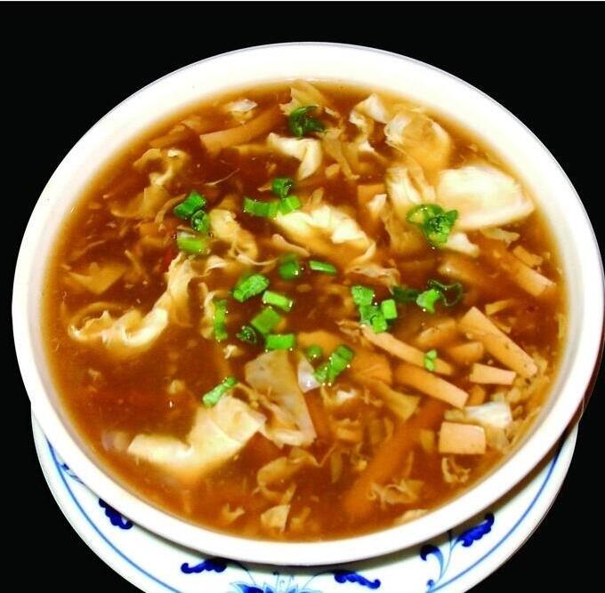 Hot Sour Soup In Szechwan Style