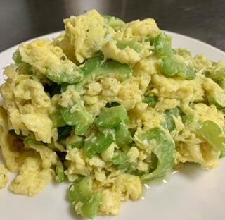 Scramble Egg Bitter Melon