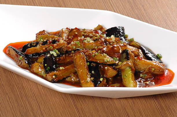 Szechwan Eggplant Hot Pot