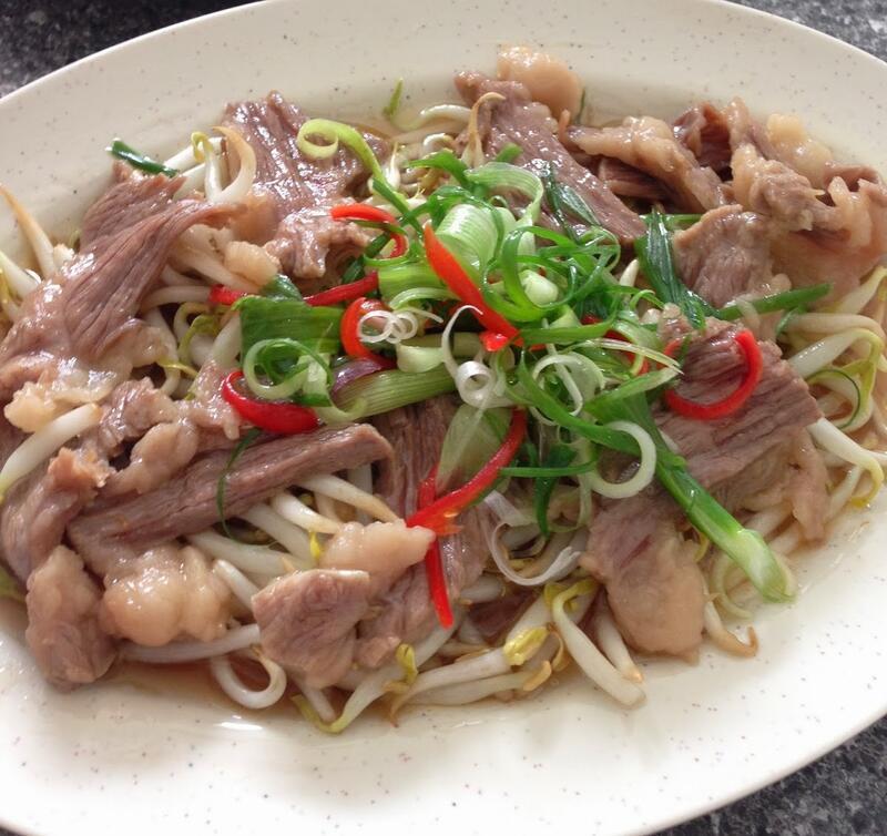 Poached Slice Beef