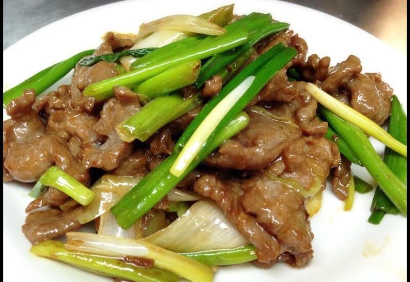 Beef Ginger And Scallions